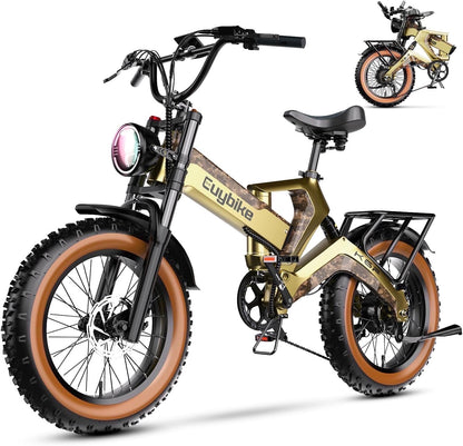 K6 Pro (K6F) Long Range Fat Tire eBike